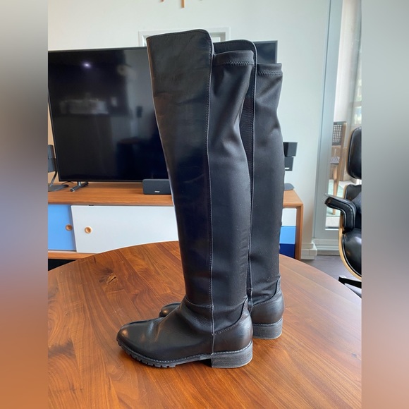 Blondo Leather Over-the-Knee Waterproof Boot - Picture 6 of 12